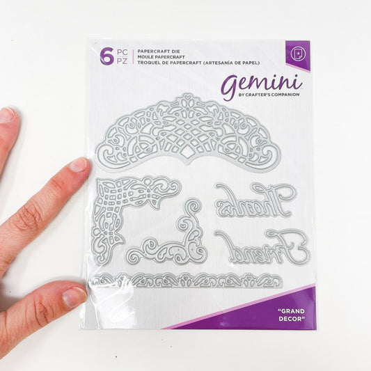 Gemini by Crafter's Companion Cutting Dies - Grand Decor