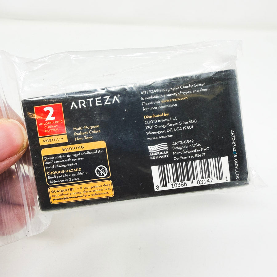 Arteza Chunky Holographic Glitter (1)