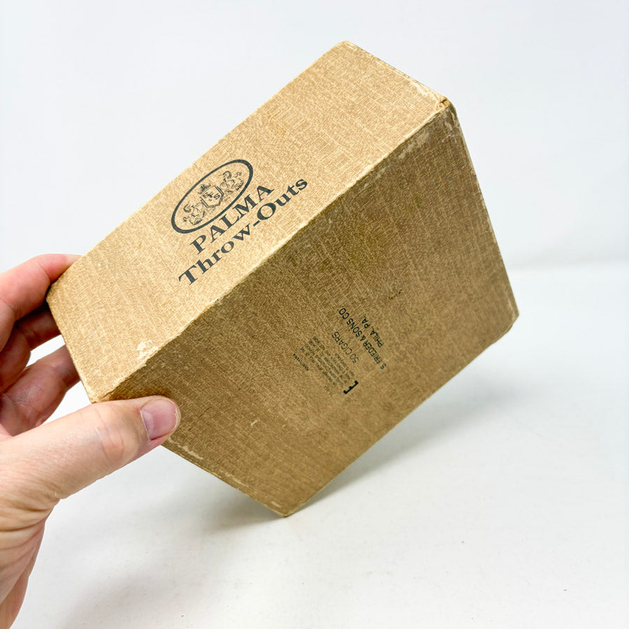 Vintage Palma Maduro Throw-Out Cardboard Cigar Box