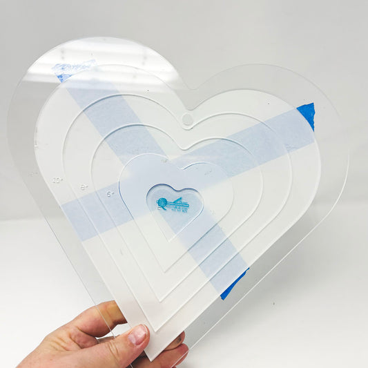 Heart Quilters Ruler