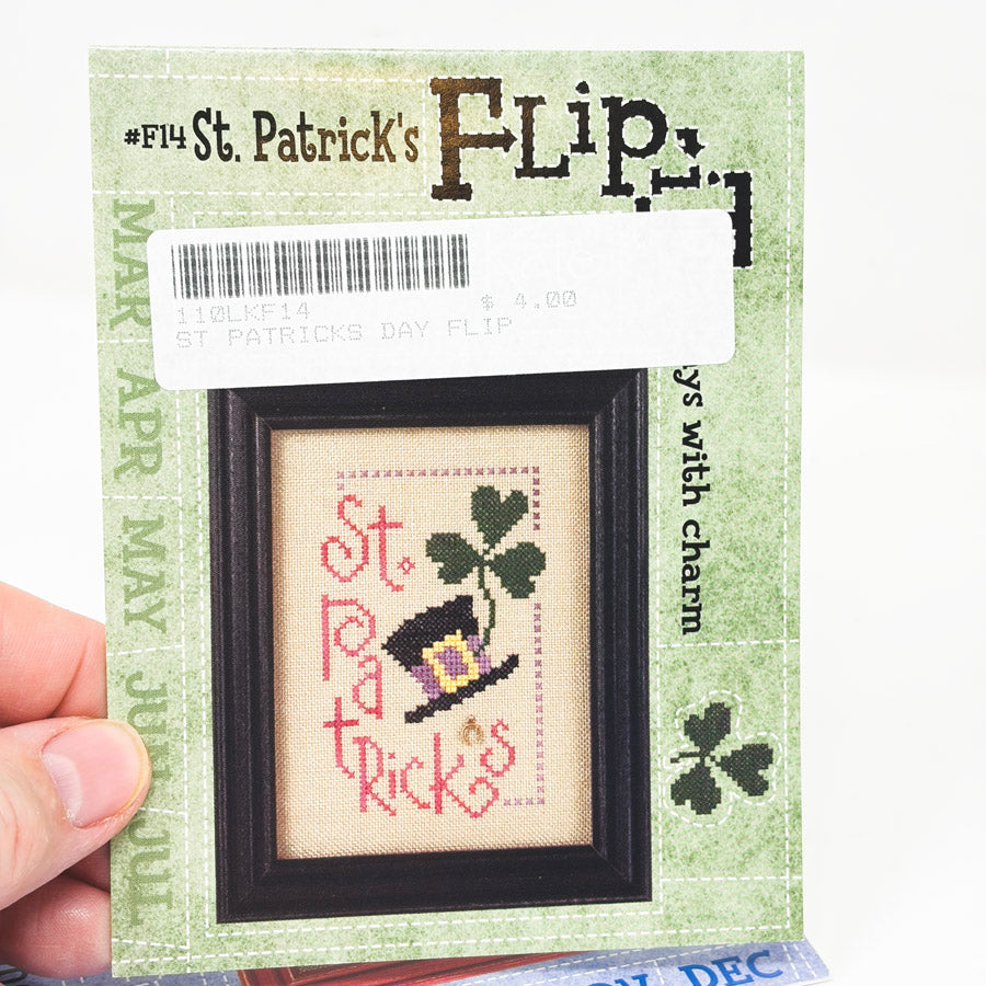 Lizzie Kate Flip It Holidays with Charm Cross Stitch Patterns