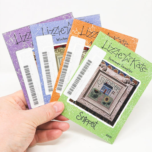 Lizzie Kate Snippet Samplers Cross Stitch Patterns