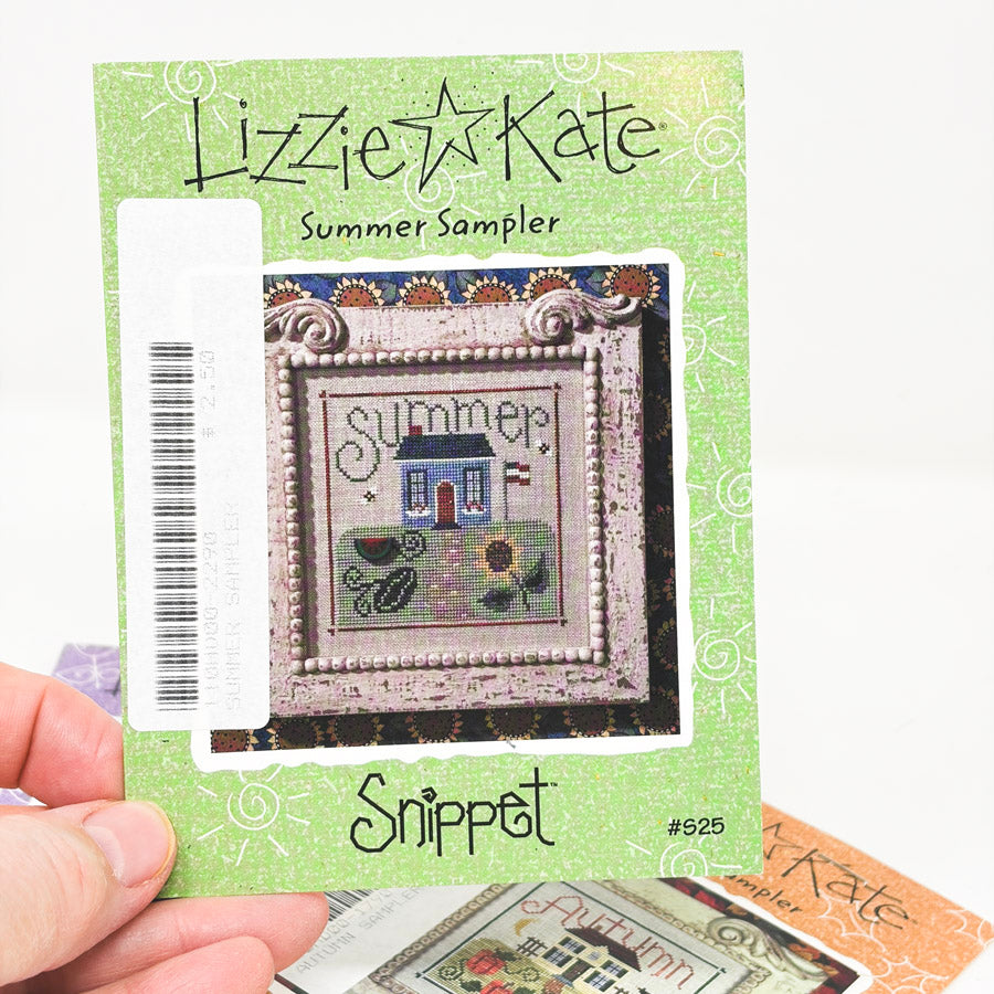 Lizzie Kate Snippet Samplers Cross Stitch Patterns