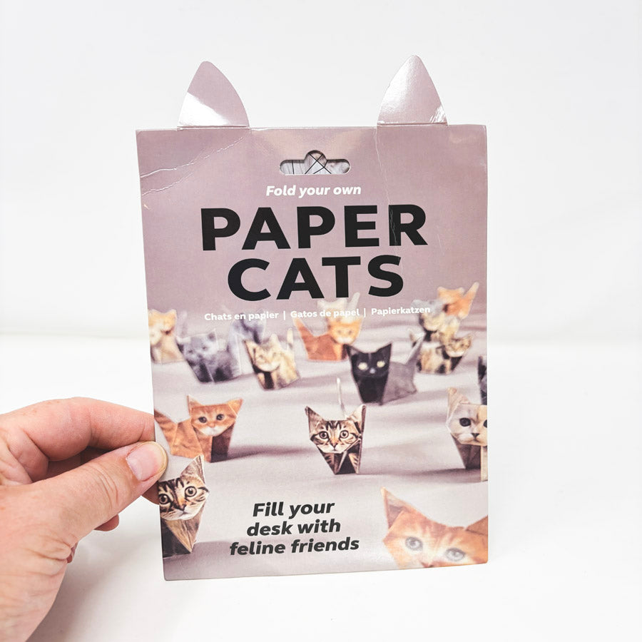Fold Your Own Paper Cats Origami