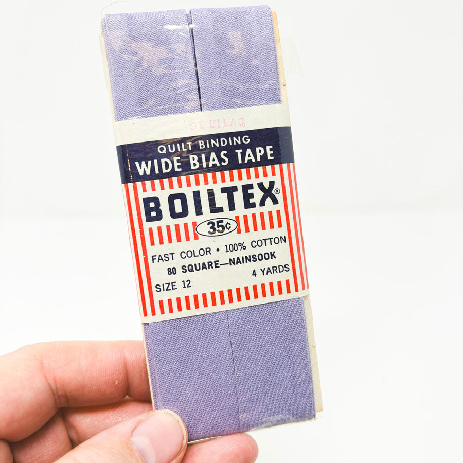 Boiltex Quilt Binding Wide Bias Tape - Lilac