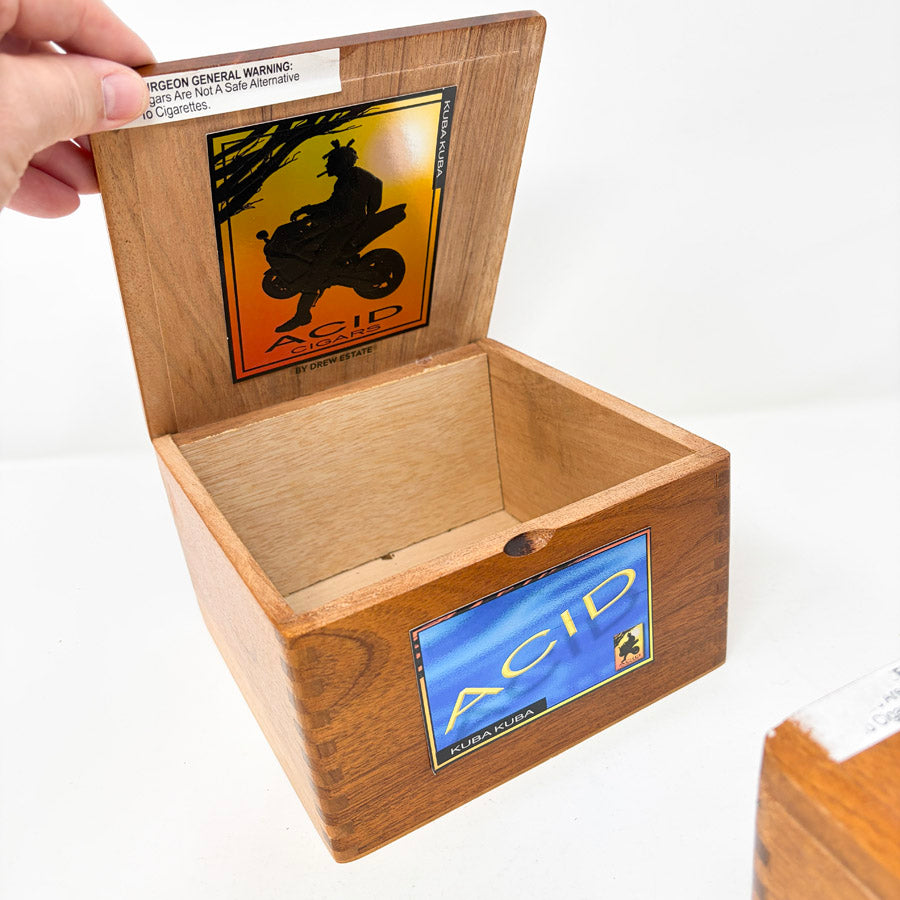 Drew Estate ACID Kuba Kuba Wooden Cigar Box (1)