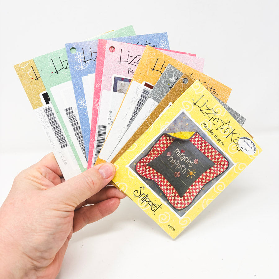 Lizzie Kate Snippet Cross Stitch Patterns