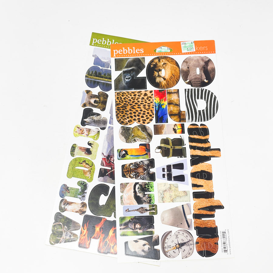 Pebbles Outdoor Stickers