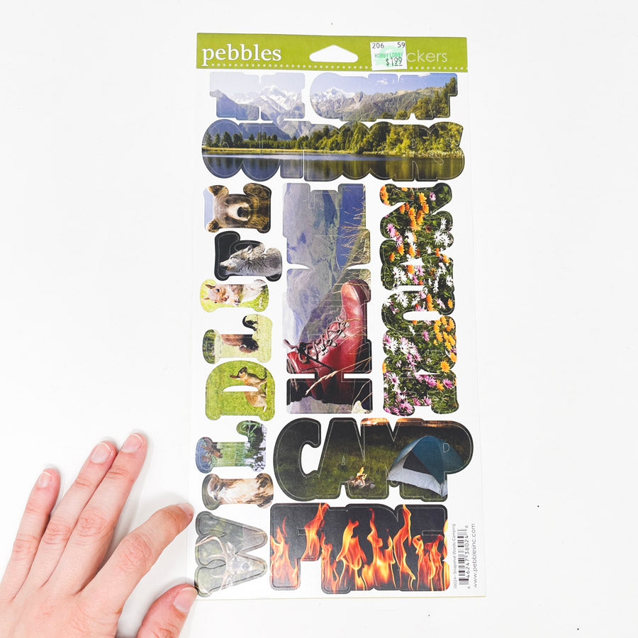 Pebbles Outdoor Stickers
