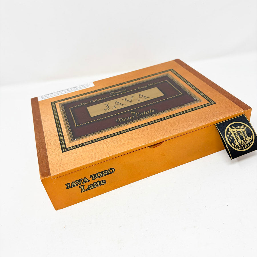 Drew Estate Java Latte Wooden Cigar Box (1)