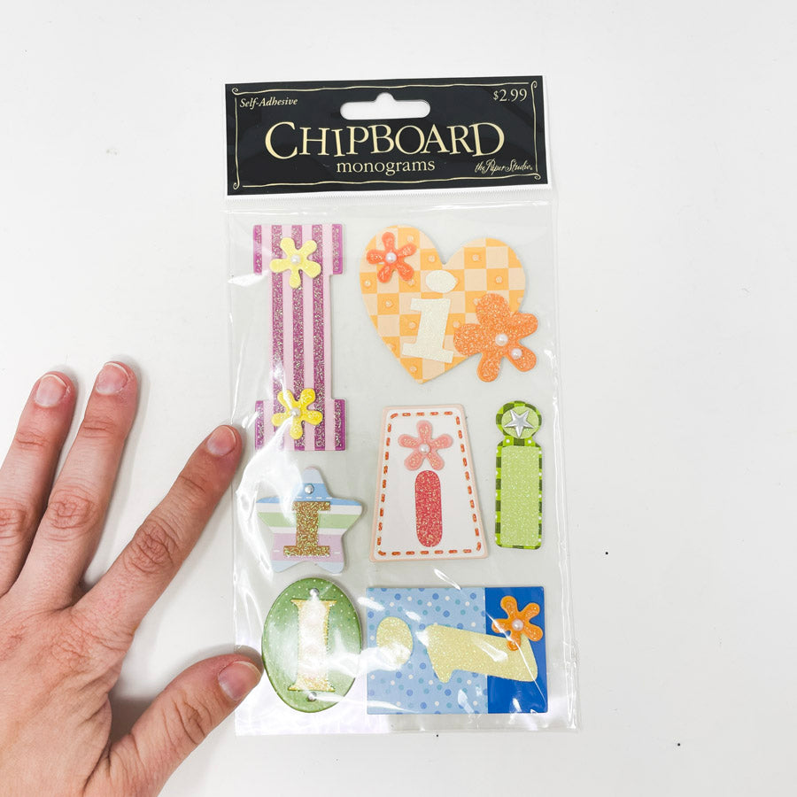 The Paper Studio Ii Chipboard Monograms