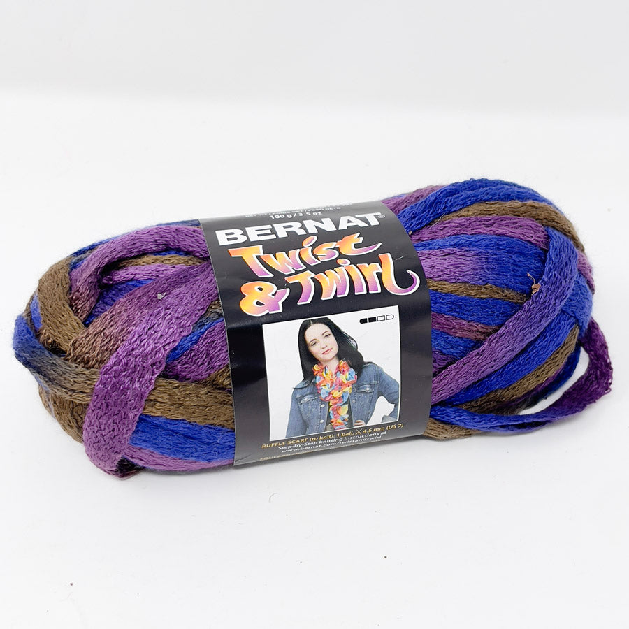 Bernat twist and online twirl yarn