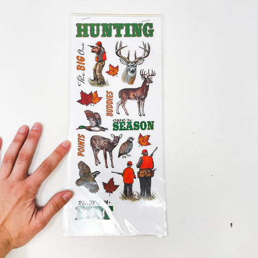 Hunting Season Stickers - 3 pack
