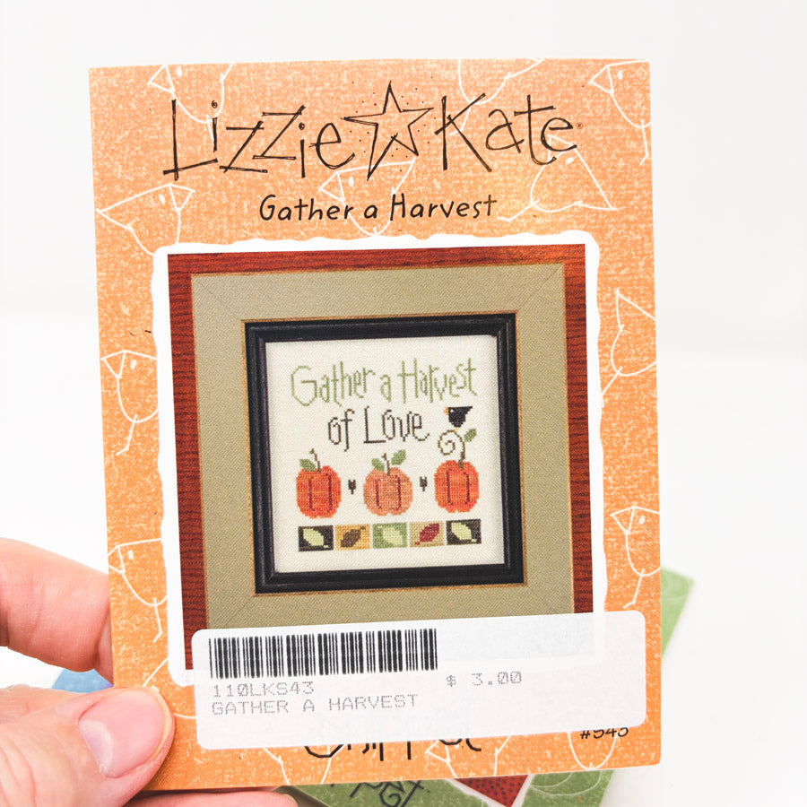 Lizzie Kate Holiday Theme Snippet Cross Stitch Patterns