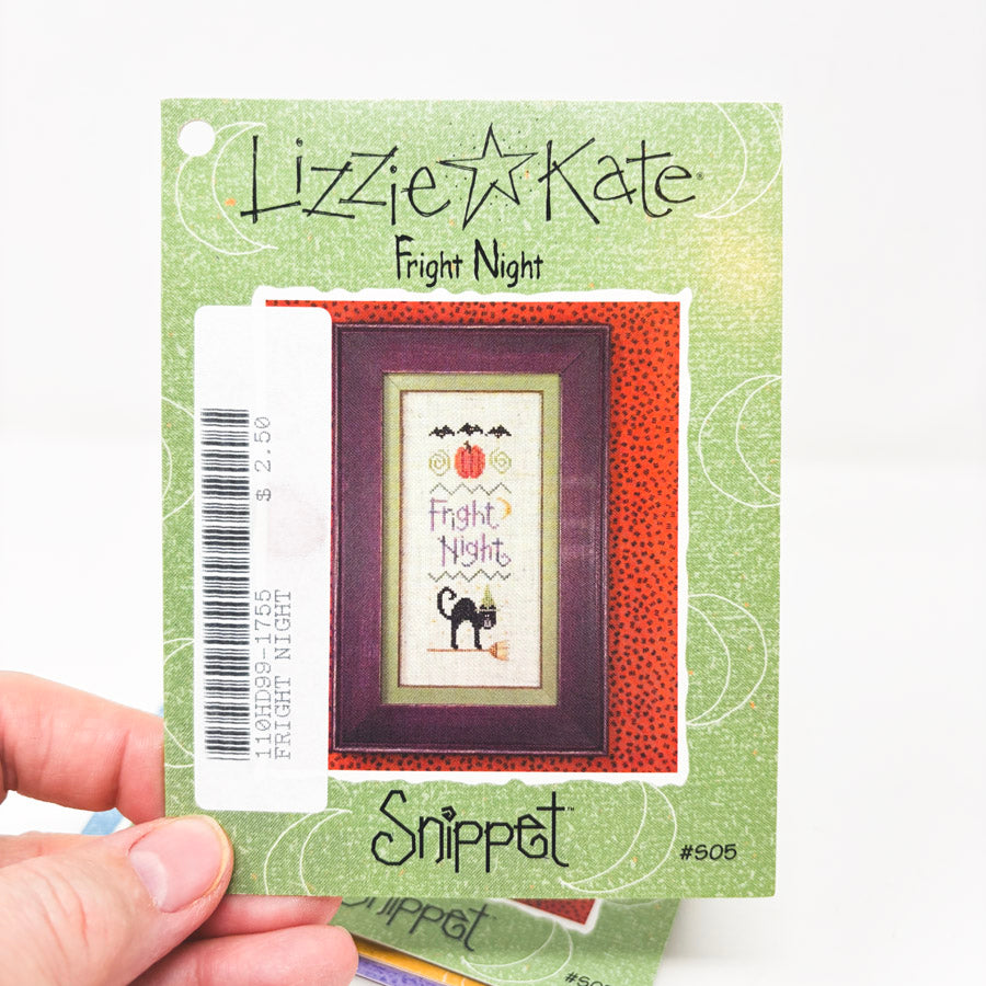 Lizzie Kate Holiday Theme Snippet Cross Stitch Patterns