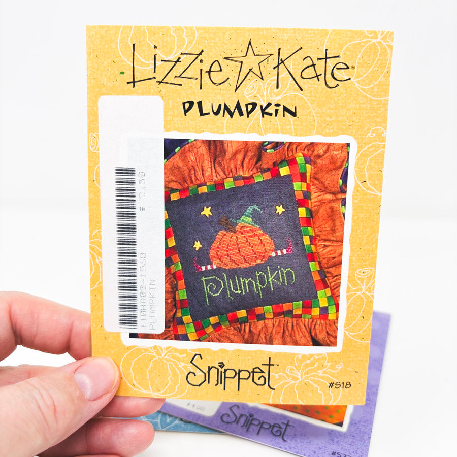 Lizzie Kate Holiday Theme Snippet Cross Stitch Patterns