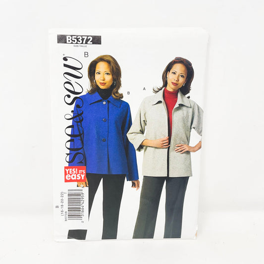 2009 See & Sew Jacket - B5372 - Size 16-22
