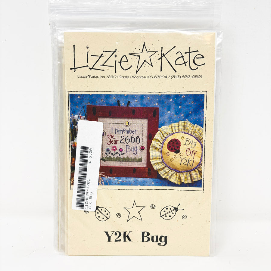 Y2K Bug – Lizzie Kate Cross Stitch Pattern
