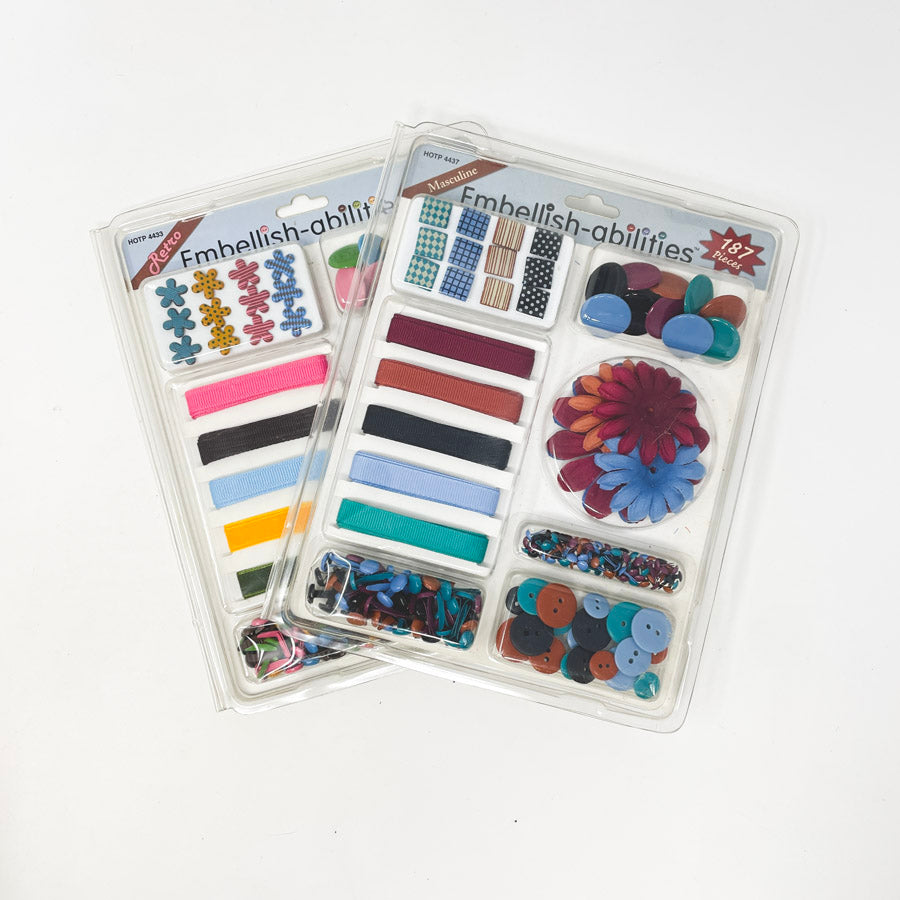 Embellish-Abilities Paper Craft Embellishment Sets