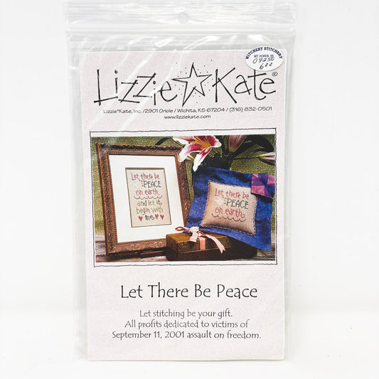 Let There Be Peace – Lizzie Kate Cross Stitch Pattern