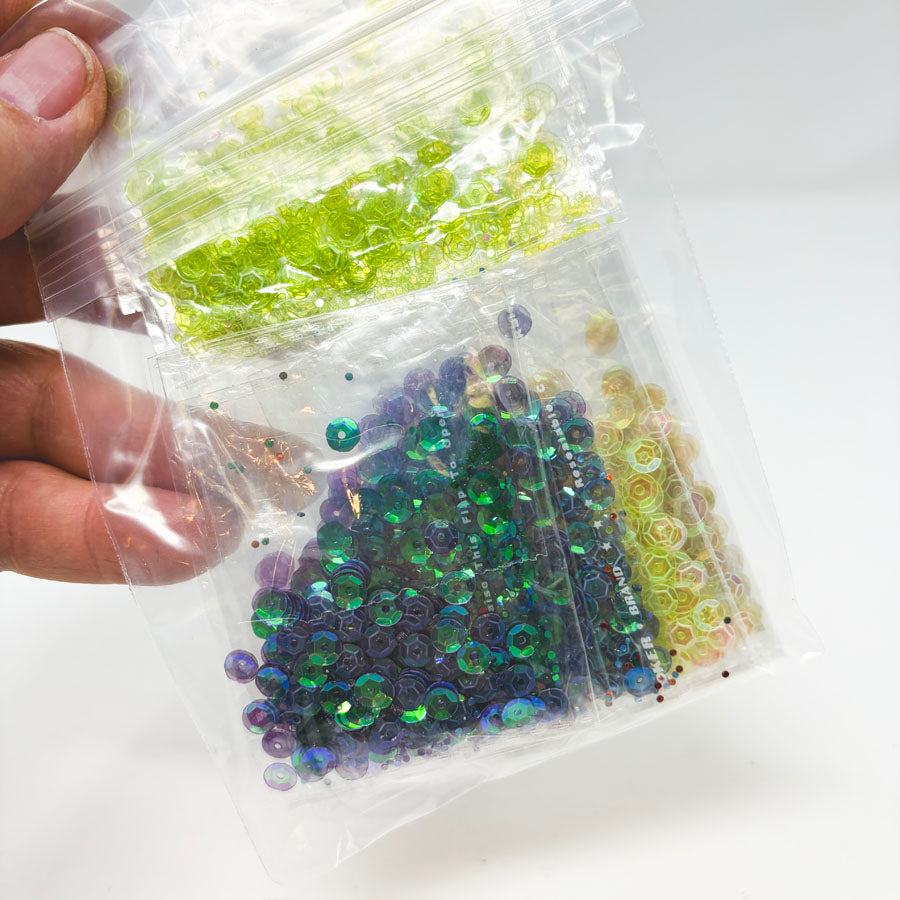 Gold/Green Theme - Sequin Bundles