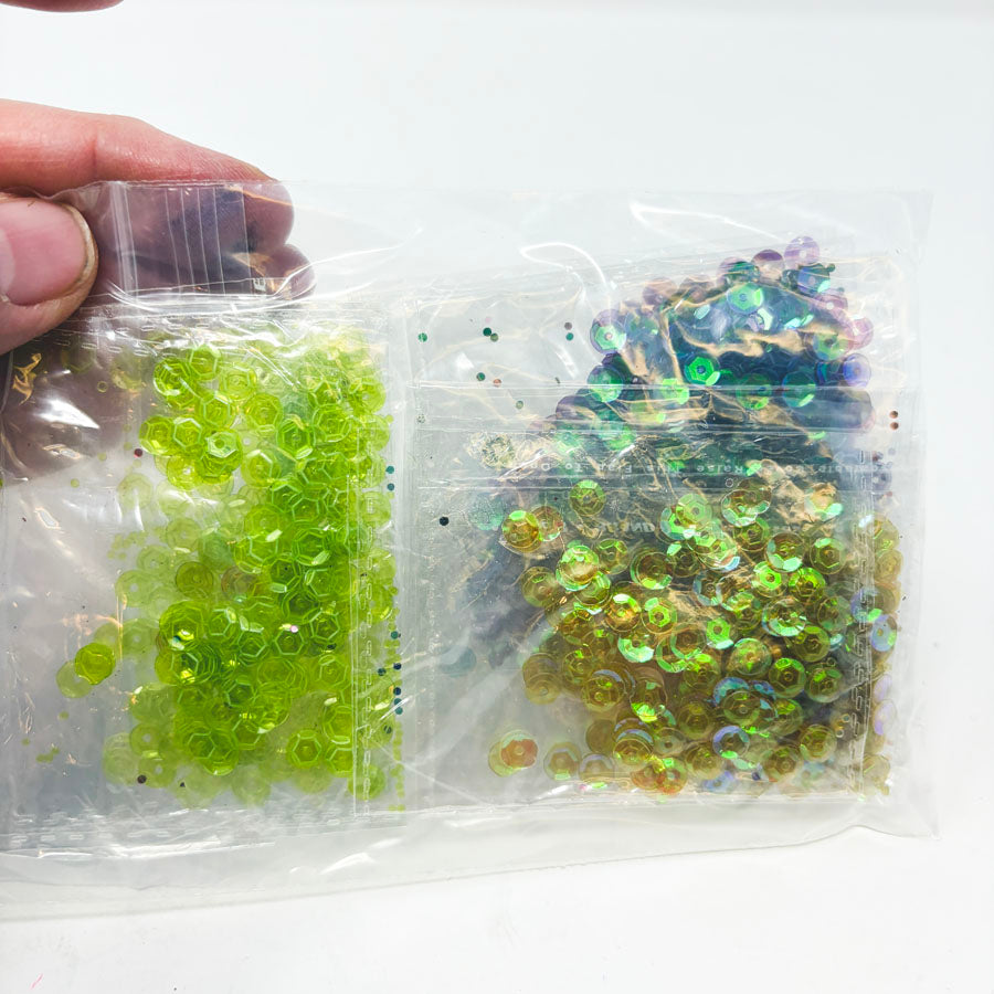 Gold/Green Theme - Sequin Bundles