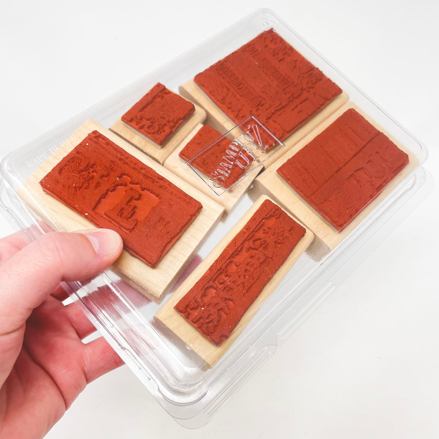 Stampin' Up Medium Box Set Rubber Stamps