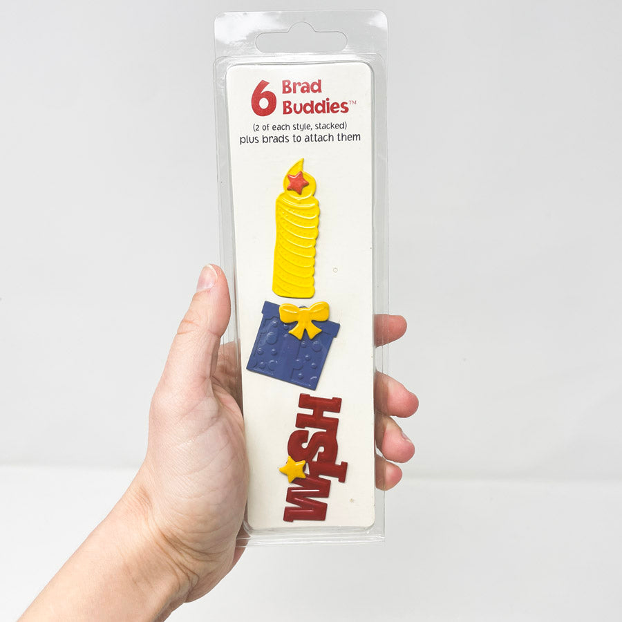 Brad Buddies Decorative Large Brad Packs