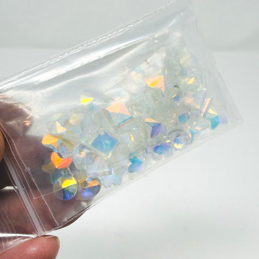 Sparkly Clear Gems