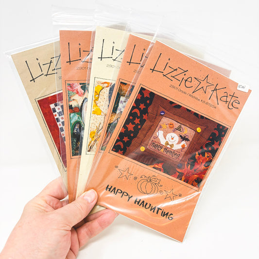 Halloween Themed Lizzie Kate Cross Stitch Patterns