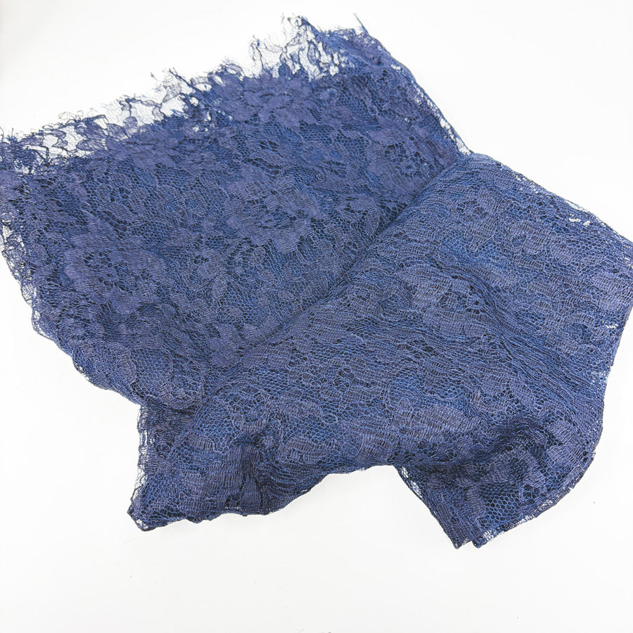 1 Sq Yd Navy Lace