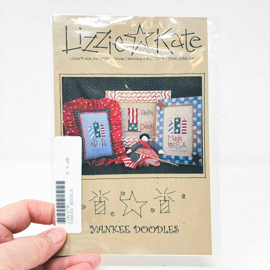 Summer/July Themed Lizzie Kate Cross Stitch Patterns