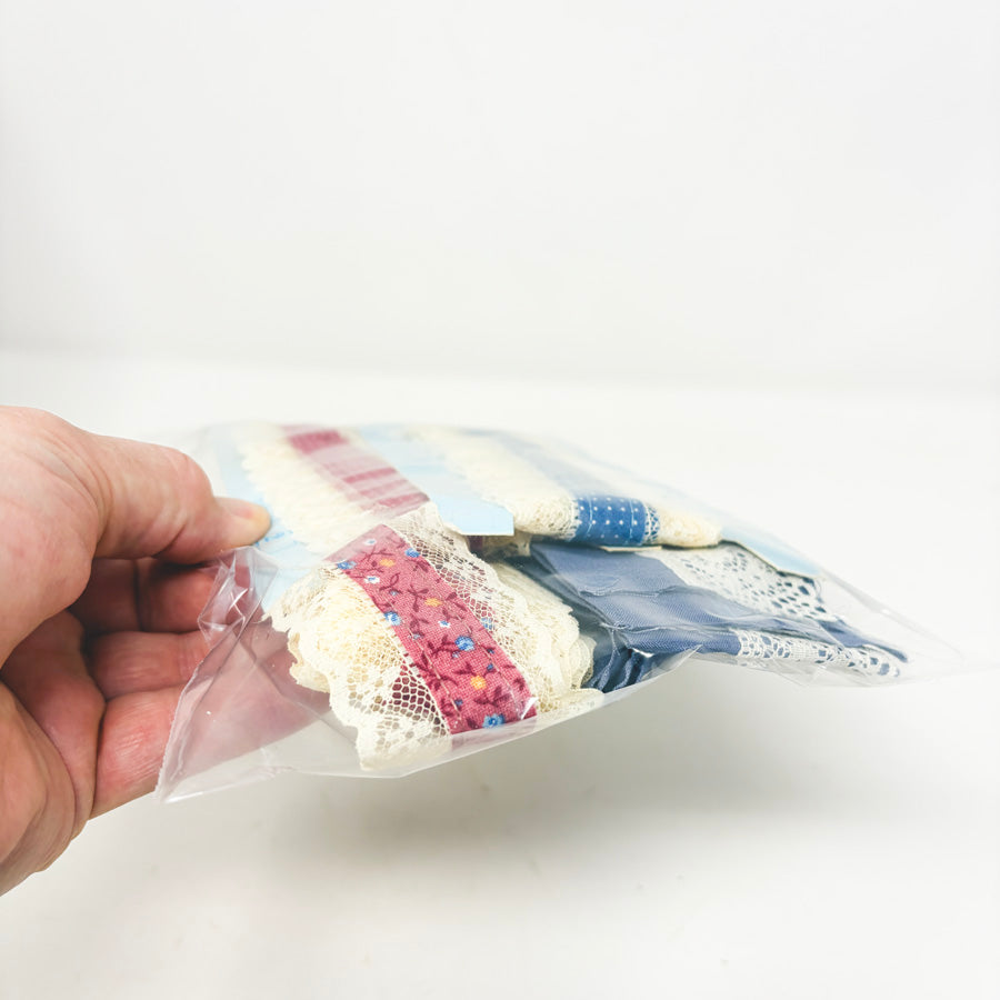Fabric and Lace Trim Bundle