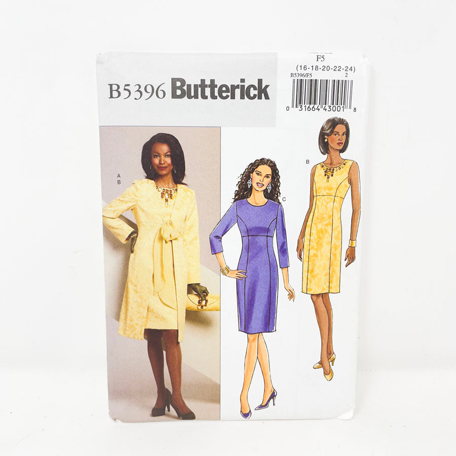 2009 Butterick Dress  - B5396 - Size 16-24