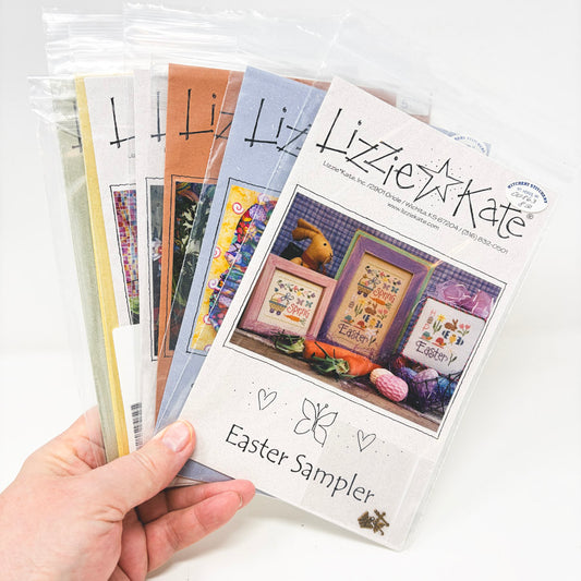 Easter & Spring Themed Lizzie Kate Cross Stitch Pattern