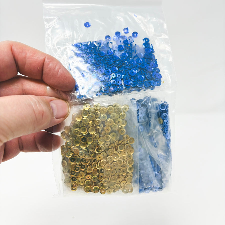 Winter/Hanukkah Theme - Sequin Bundles