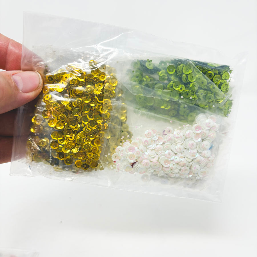 Gold/Green Theme - Sequin Bundles
