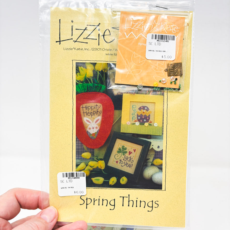Easter & Spring Themed Lizzie Kate Cross Stitch Pattern
