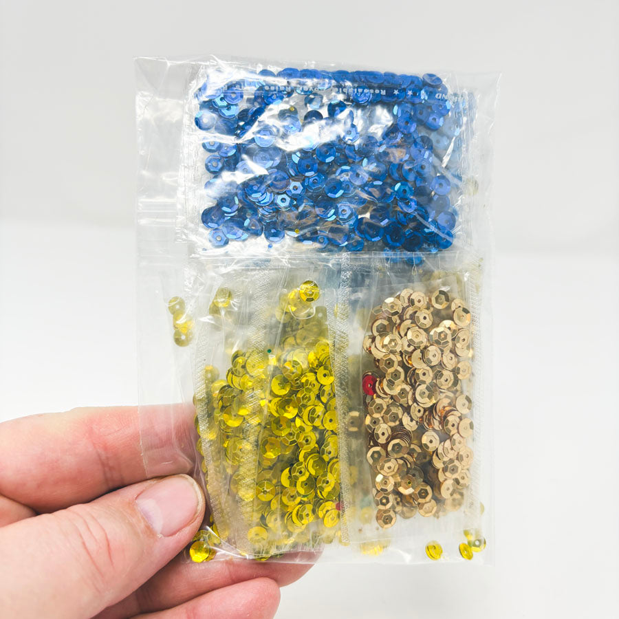 Gold/Green Theme - Sequin Bundles