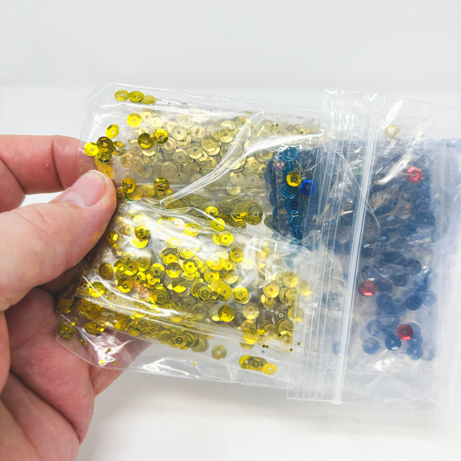 Gold/Green Theme - Sequin Bundles