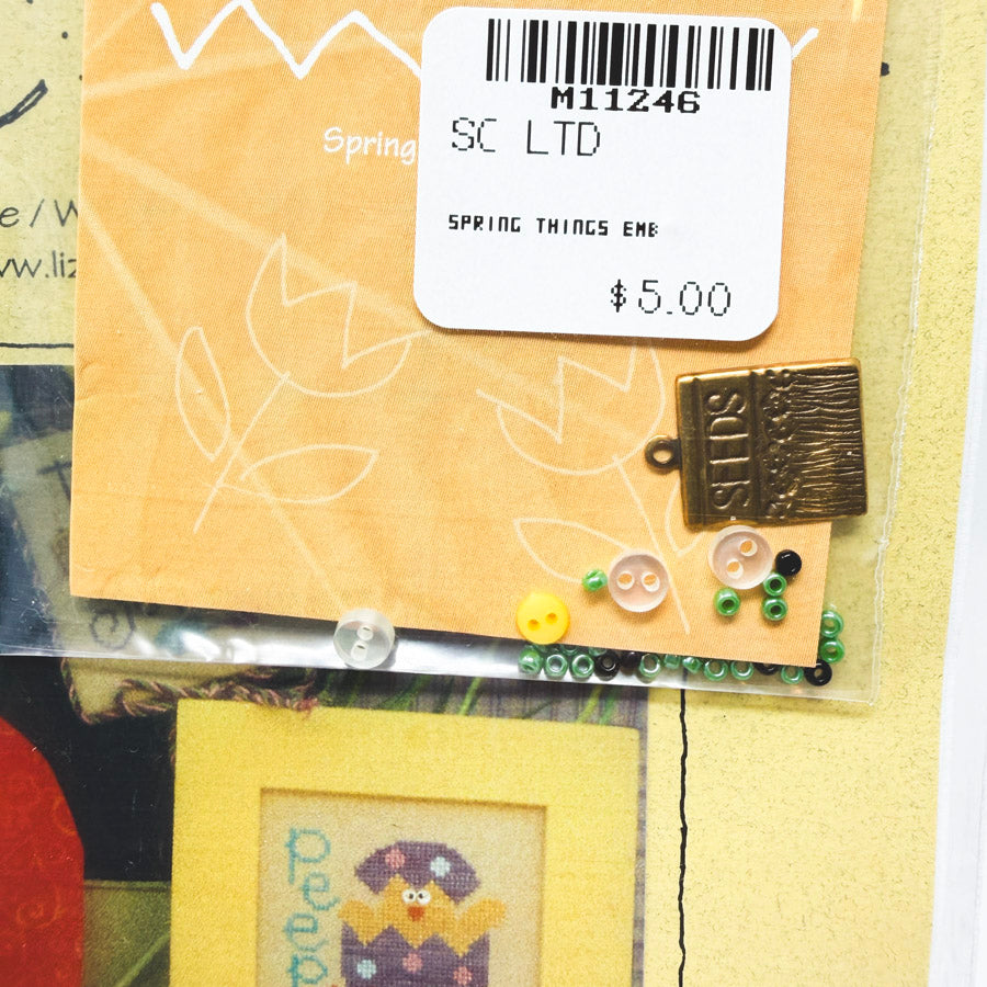 Easter & Spring Themed Lizzie Kate Cross Stitch Pattern