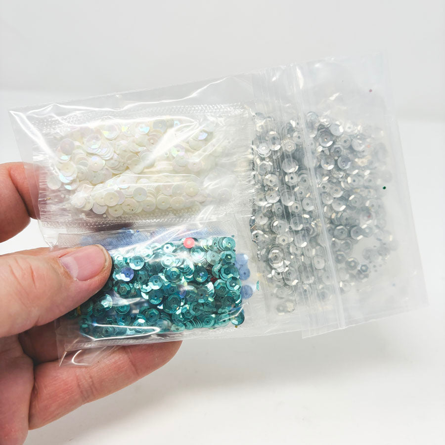 Winter/Hanukkah Theme - Sequin Bundles