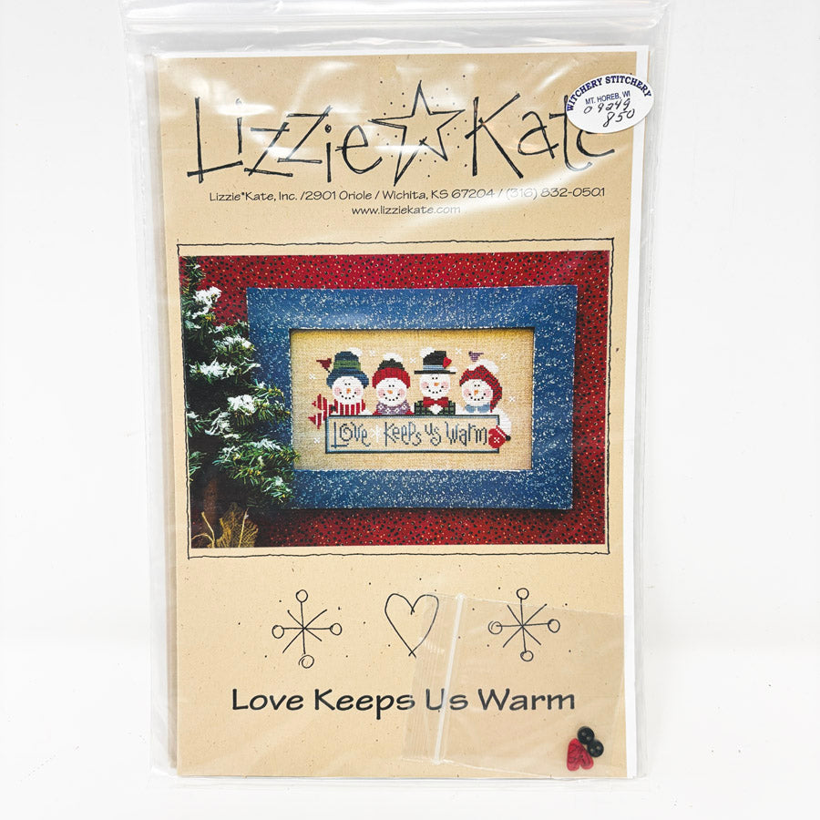 Christmas/Winter Themed Lizzie Kate Cross Stitch Patterns