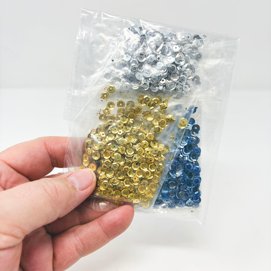 Winter/Hanukkah Theme - Sequin Bundles