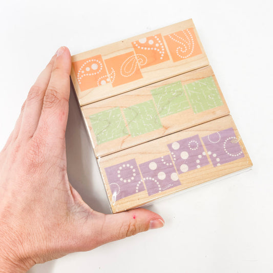 Hero Arts Graphic Block Borders Rubber Stamp Set