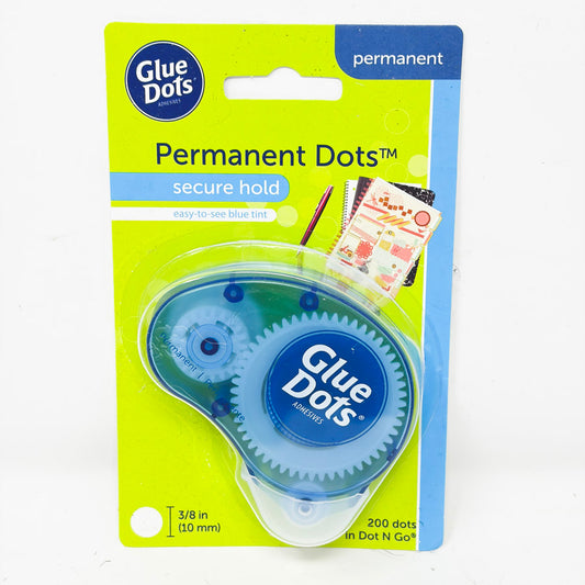 Permanent Glue Dots Dot N' Go Dispenser