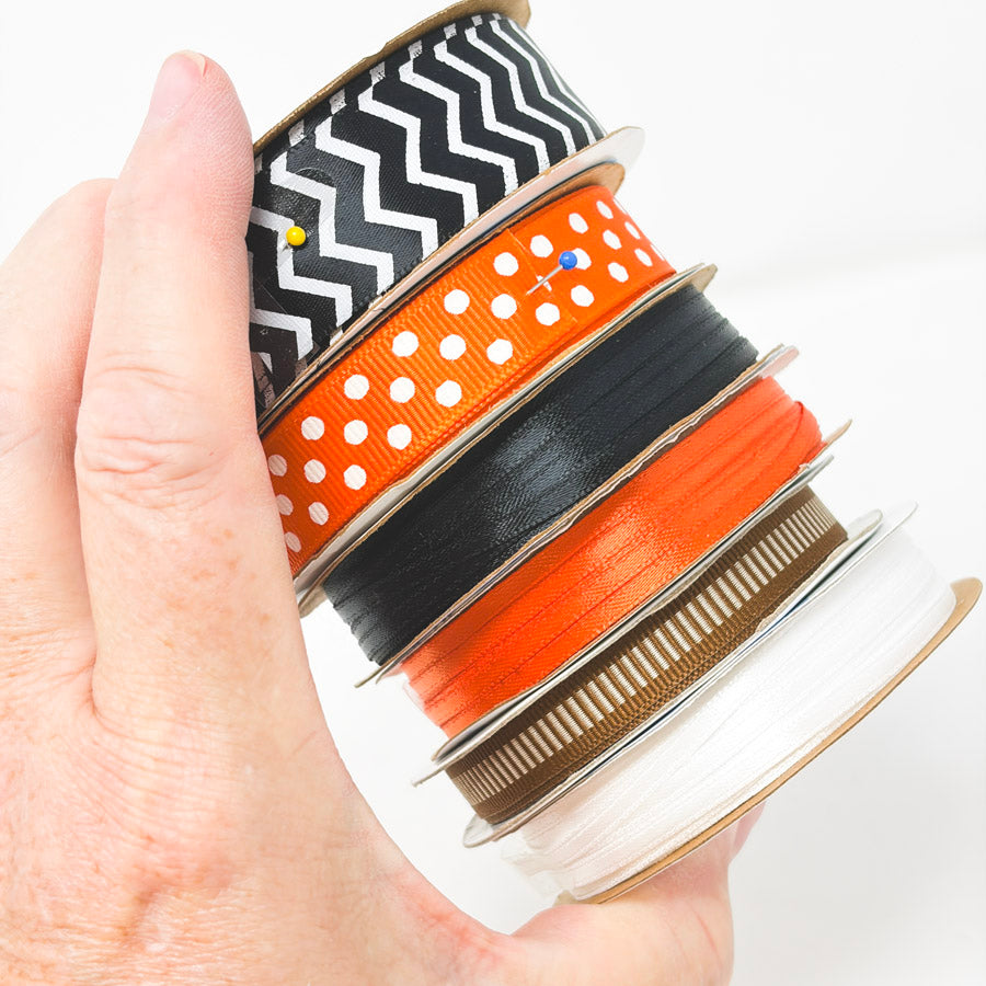 Halloween Time – Assorted Ribbon Tower (6)