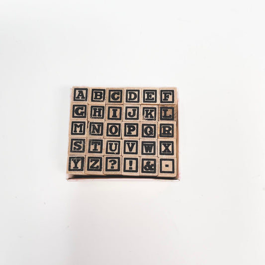Small Alphabet Stamps (1)