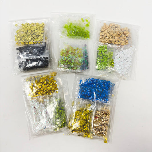 Gold/Green Theme - Sequin Bundles