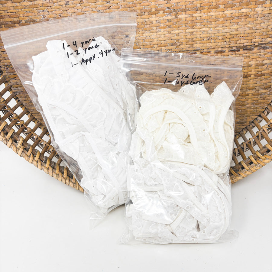 Eyelet Trim Yardage Bundles (1)
